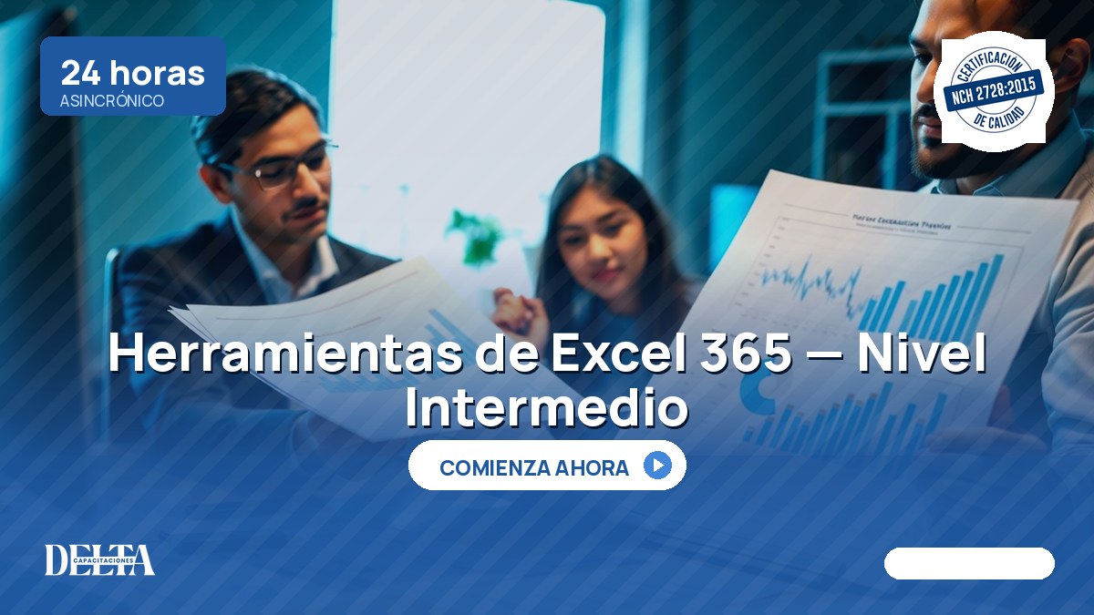 Herramientas de Excel 365 — Nivel Intermedio